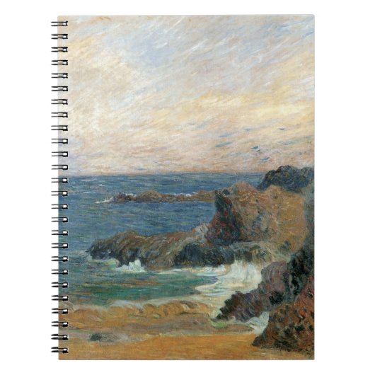Rocky Coast van Paul Gauguin,  impressionisme Notitieboek (Voorkant)