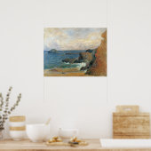 Rocky Coast van Paul Gauguin,  impressionisme Poster (Keuken)