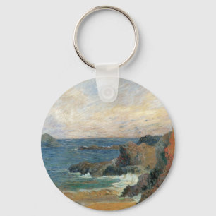 Rocky Coast van Paul Gauguin, impressionisme Sleutelhanger