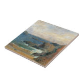 Rocky Coast van Paul Gauguin, impressionisme Tegeltje (Zijkant)