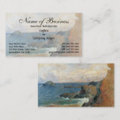 Rocky Coast van Paul Gauguin Visitekaartje (Voorkant / Achterkant)
