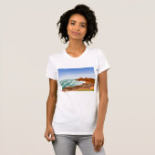Rocky Coast Vrouwen T-shirt (Voorkant volledig)