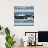 Rocky Coast York Maine Poster (Thuiskantoor)