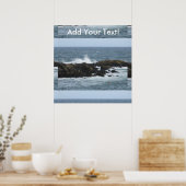 Rocky Coast York Maine Poster (Keuken)