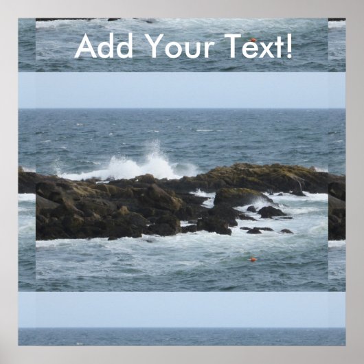 Rocky Coast York Maine Poster (Voorkant)