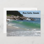 Rocky Coastline Briefkaart (Voorkant / Achterkant)