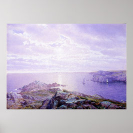 Rocky Cove van William Trost Richards Poster