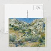 Rocky Crags in L'Estaque door Pierre-Auguste Renoi Briefkaart (Voorkant / Achterkant)