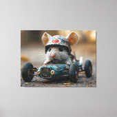 Rocky de racer canvas afdruk (Voorkant)