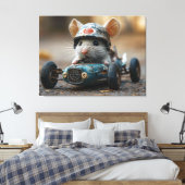 Rocky de racer canvas afdruk (Insitu (Slaapkamer))