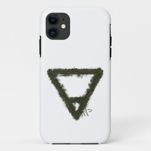 Rocky Earth Element Alchemy Symbool Case-Mate iPhone Case (Achterkant)