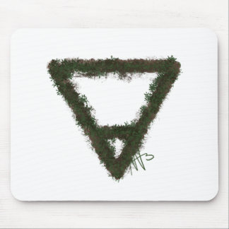 Rocky Earth Element Alchemy Symbool Muismat