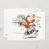 Rocky en Mugsy Rat dat Briefkaart (Voorkant / Achterkant)