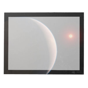 Rocky Exoplanet GJ 486 B in een baan om een rode d Notitieblok