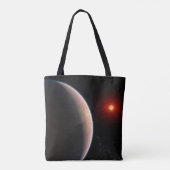 Rocky Exoplanet GJ 486 B in een baan om een rode d Tote Bag (Achterkant)