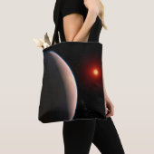 Rocky Exoplanet GJ 486 B in een baan om een rode d Tote Bag (Dichtbij)