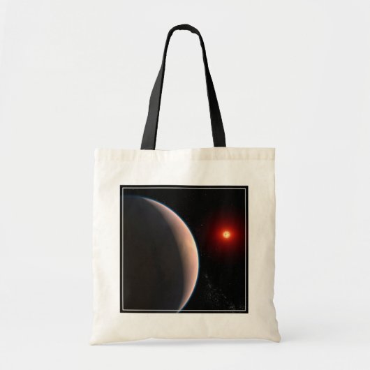 Rocky Exoplanet GJ 486 B in een baan om een rode d Tote Bag (Voorkant)