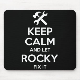 Rocky Fix citaat Funny Verjaardag Gepersonaliseerd Muismat