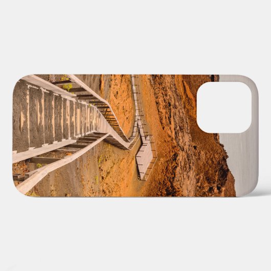 Rocky-formaties op het eiland Bartalome, Galapago Case-Mate iPhone Case (Achterkant (horizontaal))