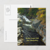 Rocky Gorge Herfsten, NH Briefkaart (Voorkant / Achterkant)