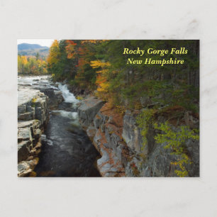 Rocky Gorge Herfsten, NH Briefkaart