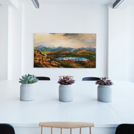 "Rocky Heights" Landschapschildering Perfect Poster