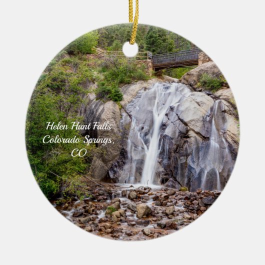 Rocky Helen Hunt Herfsten Circle Ornament (Voorkant)