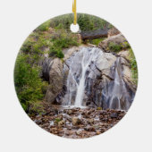 Rocky Helen Hunt Herfsten Circle Ornament (Achterkant)