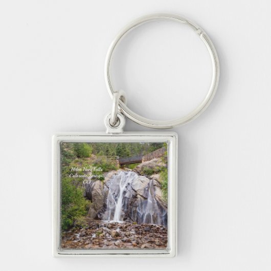 Rocky Helen Hunt Herfsten Square Sleutelhanger (Voorkant)