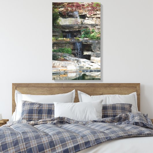 Rocky Herfsten Canvas Afdruk (Insitu (Slaapkamer))