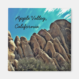 Rocky heuvels van Apple Valley, Ca. magneet