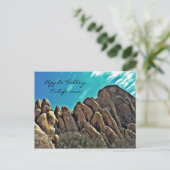 Rocky heuvels van Apple Valley postkaart (Staand voorkant)