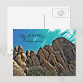 Rocky heuvels van Apple Valley postkaart (Voorkant / Achterkant)