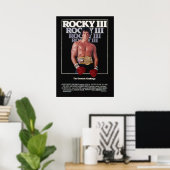 ROCKY III MOVIE POSTER (Thuiskantoor)