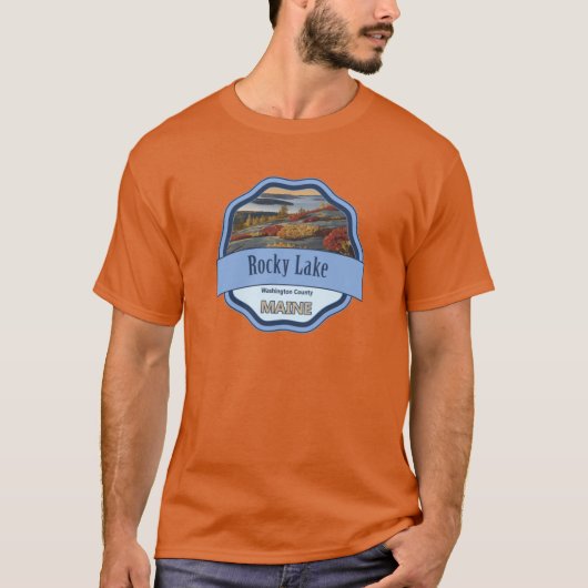 Rocky Lake T-shirt (Voorkant)