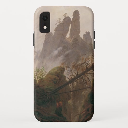 Rocky Landschap in het Sandsteengebergte Elbe Case-Mate iPhone Case (Achterkant)