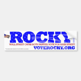 ROCKY-Main Street Bumpersticker