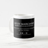 Rocky Marciano Coffee Mok (Voorkant links)