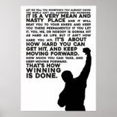Rocky Motivation alpolmanujsaf Poster (Voorkant)