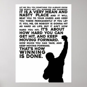 Rocky Motivation alpolmanujsaf Poster