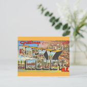 Rocky Mount NC ansichtkaart Briefkaart (Staand voorkant)