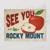 Rocky Mount North Carolina Apple -  Briefkaart (Voorkant)