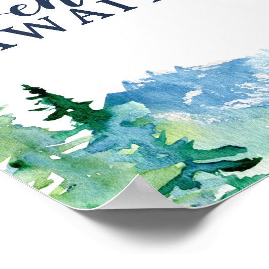 Rocky Mountain Adventure Await Poster (Hoek)