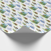 Rocky Mountain Animal Toile (Original) Cadeaupapier (Hoek)