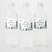 Rocky Mountain Avonturen Waterfles Label Etiket (Flessen)