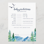 Rocky Mountain Baby Predications & Advice Kaart (Voorkant)