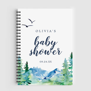 Rocky Mountain Baby shower Gift List Notitieboek