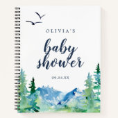 Rocky Mountain Baby shower Gift List Notitieboek (Voorkant)