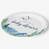 Rocky Mountain Baby shower Papieren Bordje (Gekanteld)