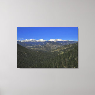 Rocky Mountain Backcountry Canvas Afdruk